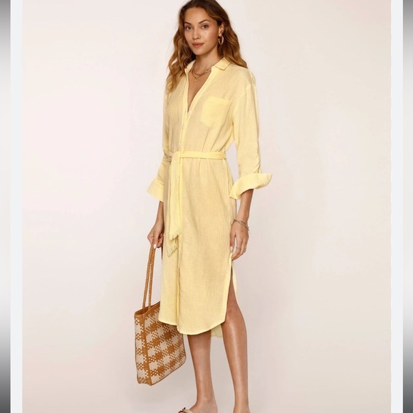 Heartloom Tops - ISADORA BUTTON DOWN DRESS